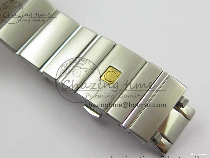 0423 Constellation 38mm SS VSF 1:1 Best Edition White Textured Dial on SS Bracelet A8500 Super Clone EasyCare 7919